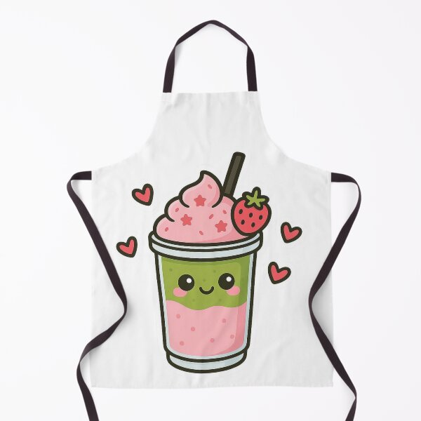 Item preview, Cute Kawaii Bubble Tea Sticker – Strawberry Milk Boba Drink Aesthetic designed and sold by mirozeliea.