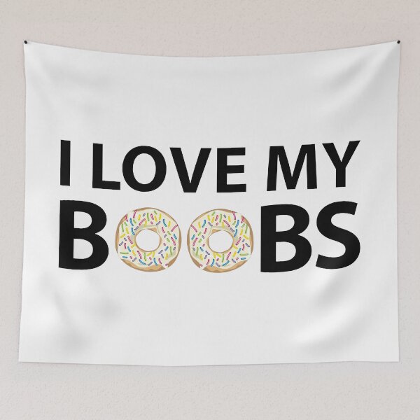 Aperçu de l'œuvre I Love my Boobs créée et vendue par emphatic.
