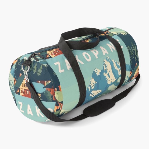Item preview, Zakopane in Tatra Mountains Poland, Vintage Art Travel Landscape designed and sold by MaateoDesign.