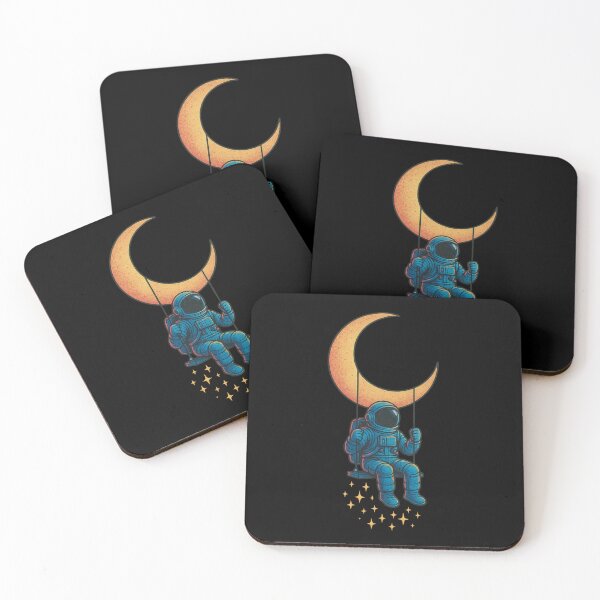 Item preview, Astronaut on a Swing – Cosmic Playground Dream Design designed and sold by OnPointOutfits.