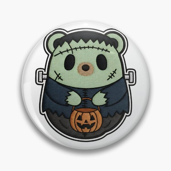 Artikelvorschau, Halloween Bär Frankenstein Kostüm Niedlich Gruselig Monster Trick or Treat Kürbis entworfen und verkauft von ArtDesignTp.