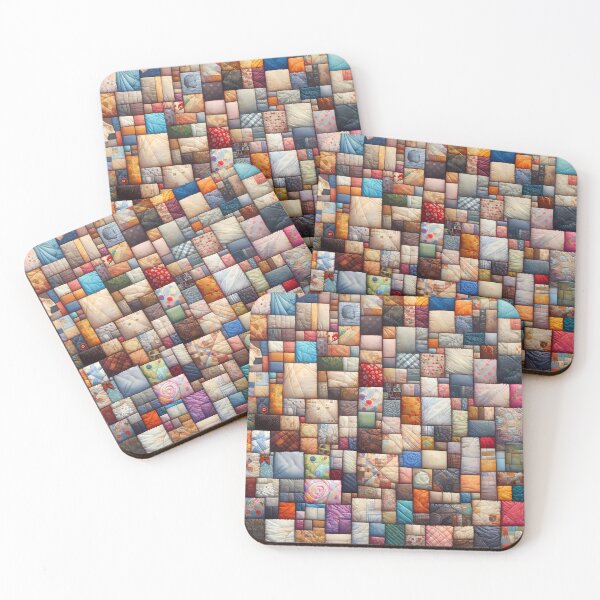 Item preview, Sentimental Patchwork Quilt – Handmade Fabric Keepsake & Mother’s Day Gift designed and sold by Cultradesign.