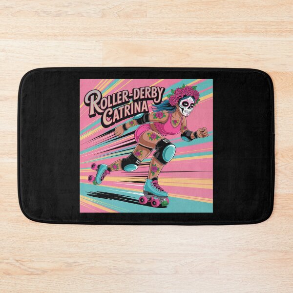 Item preview, Roller Derby Catrina • Skull Fiesta Fun designed and sold by Blok45.