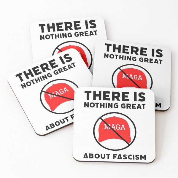Item preview, There is nothing great about fascism. designed and sold by Rachel the Artist .