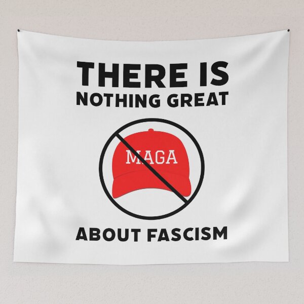 Item preview, There is nothing great about fascism. designed and sold by Rachel the Artist .