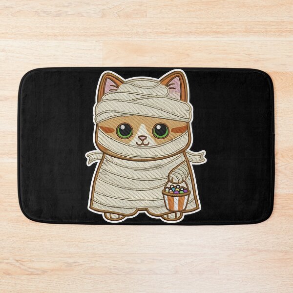 Item preview, Halloween Cat Mummy Costume Cute Spooky Kitty Trick or Treat Pumpkin designed and sold by ArtDesignTp.