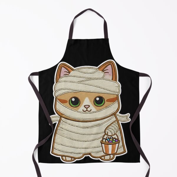 Item preview, Halloween Cat Mummy Costume Cute Spooky Kitty Trick or Treat Pumpkin designed and sold by ArtDesignTp.