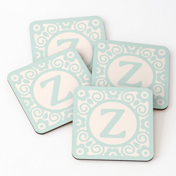 Item preview, LETTER BLOCK MINT - Z designed and sold by purplepixel.