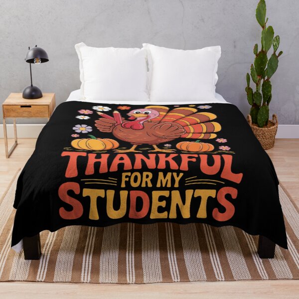 Item preview, Thankful Students Thanksgiving Fall Teacher designed and sold by aidenpier.