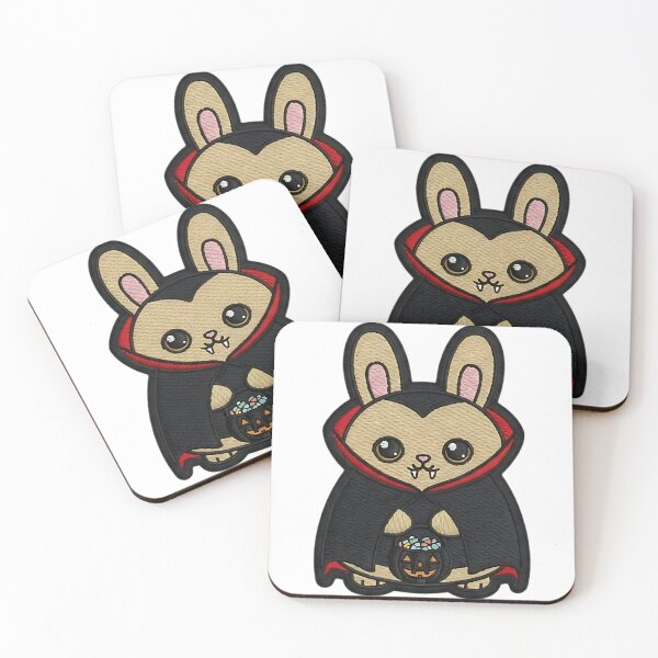 Item preview, Halloween Bunny Vampire Costume Cute Spooky Rabbit Trick or Treat Pumpkin designed and sold by ArtDesignTp.