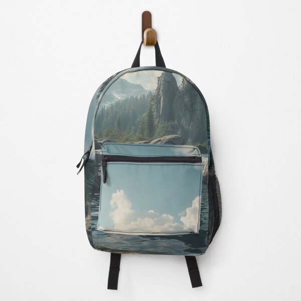 Item preview, Echoes of Stone – River Beneath Snow-Capped Peaks” designed and sold by NaomiRut.