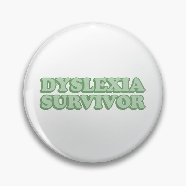 Item preview, dyslexia survivor designed and sold by wordswithfonts.