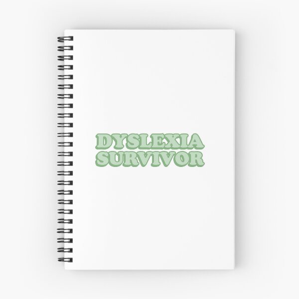 Item preview, dyslexia survivor designed and sold by wordswithfonts.