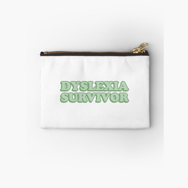 Item preview, dyslexia survivor designed and sold by wordswithfonts.
