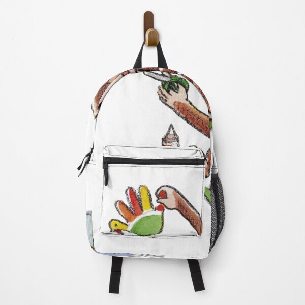 Item preview, George the curious doing art designed and sold by Stickr.wld.