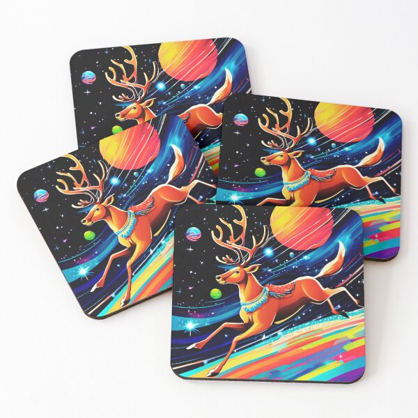 Item preview, Space Reindeer  designed and sold by Zofia Sosnecka.