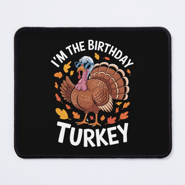 Item preview, Thanksgiving Birthday Turkey Dab Fall designed and sold by tearbytea.