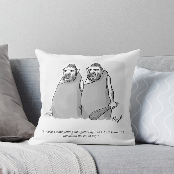 Item preview, Funny Caveman Hunter Gatherer Cartoon Humor designed and sold by Bill Abbott.