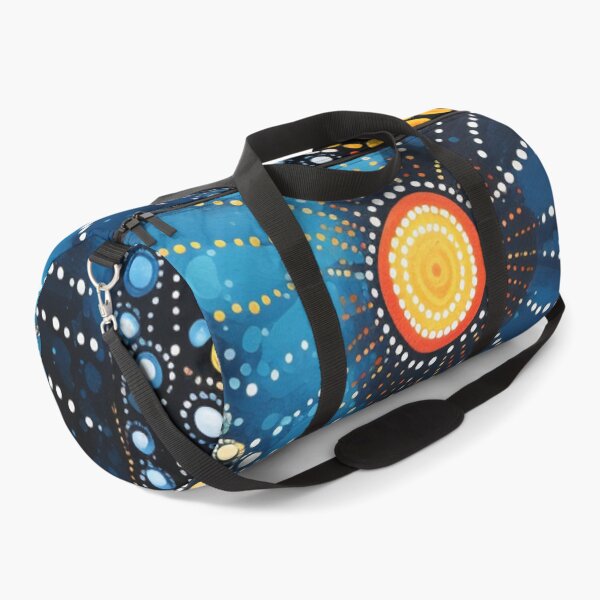 Item preview, Aboriginal Inspired Dot Art - Hot Lava Through Cold Water designed and sold by GrinGalore.