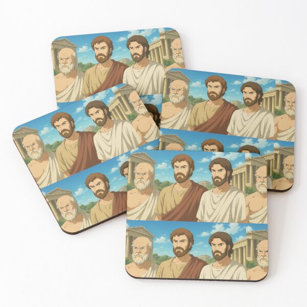 Item preview, SOCRATES PLATO ARISTOTLE designed and sold by ArtofGR.