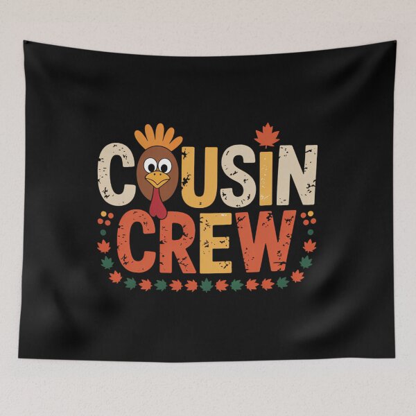 Item preview, Thanksgiving Cousin Crew Squad Fall designed and sold by tearbytea.