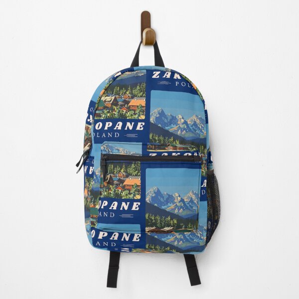 Item preview, Zakopane in Poland (Tatra Mountains), Vintage Art Travel Landscape designed and sold by MaateoDesign.