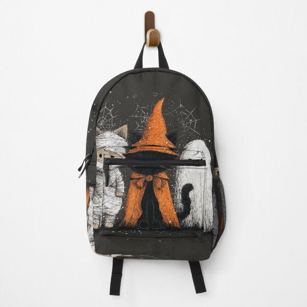 Item preview, Cats Dark Trio Autumn Halloween Mummy Witch Ghost designed and sold by GrinGalore.