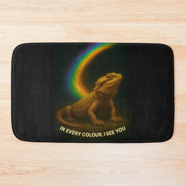 Item preview, “Golden Gaze – In Every Colour, I See You (Bearded Dragon)” designed and sold by GeoWild Designs.