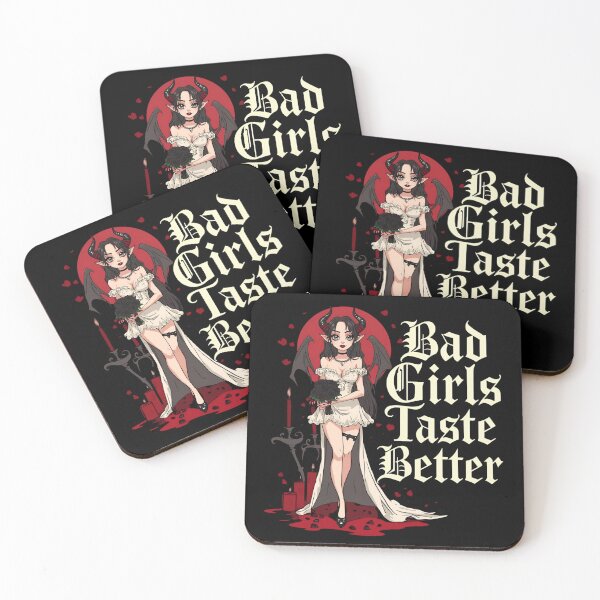 Item preview, Bad Girls Taste Better | Dark Gothic Bride with Wings – Horror Fantasy Art designed and sold by Lunaria Arts.