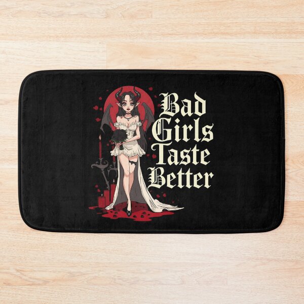 Item preview, Bad Girls Taste Better | Dark Gothic Bride with Wings – Horror Fantasy Art designed and sold by Lunaria Arts.
