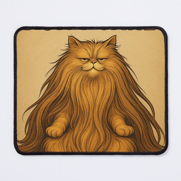 Item preview, Long Hair Don't Care Cat Design Version #1 designed and sold by Endthedisease.