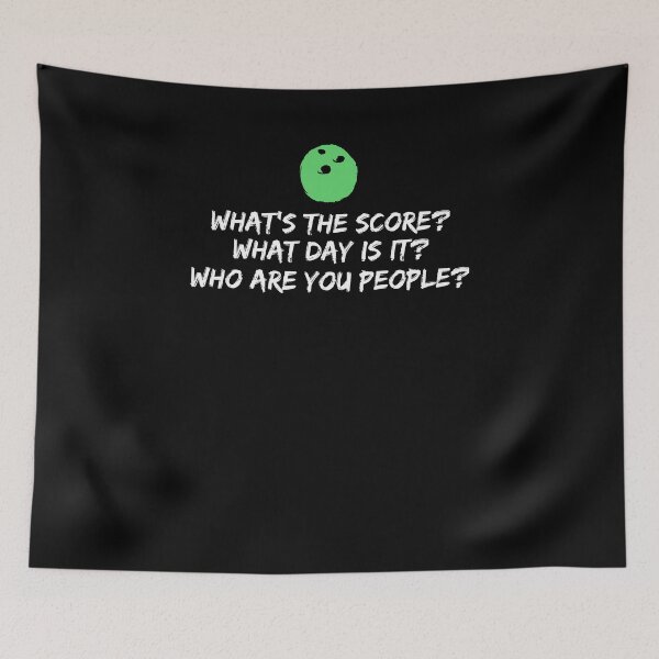 Item preview, Score? What Day Is It? Who Are You? Aging Bowler Gag T-Shirt designed and sold by LookTwice.