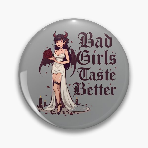 Item preview, Bad Girls Taste Better | Elegant Demon Bride – Gothic Love and Power designed and sold by Lunaria Arts.
