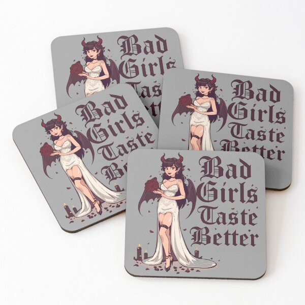 Item preview, Bad Girls Taste Better | Elegant Demon Bride – Gothic Love and Power designed and sold by Lunaria Arts.