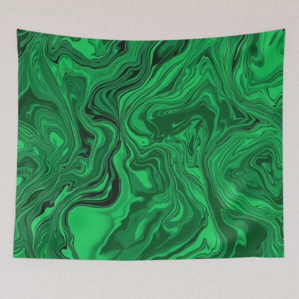 Item preview, Abstract liquid green flow 4 designed and sold by EpicGear085.