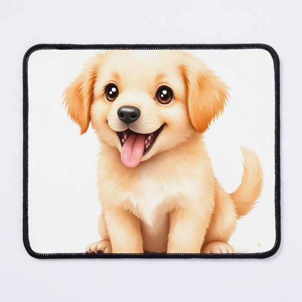 Aperçu de l'œuvre Chiot mignon souriant créée et vendue par Dompoo.
