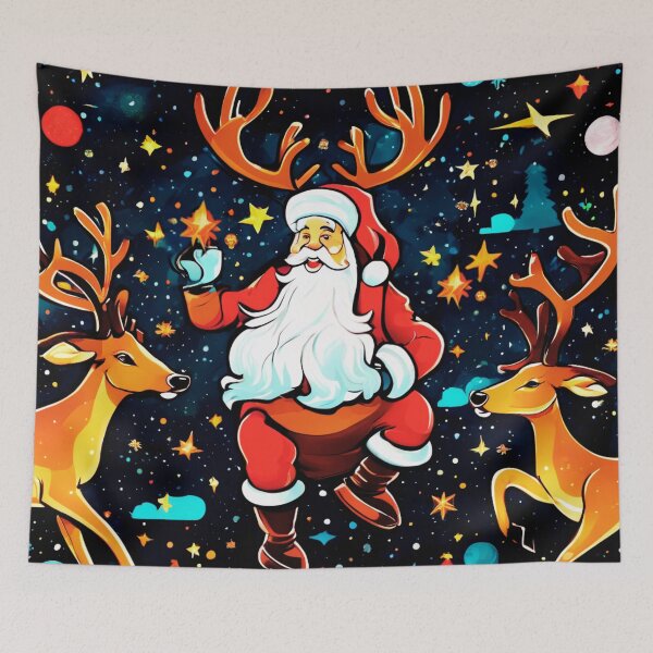 Item preview, Space Reindeer  designed and sold by Zofia Sosnecka.