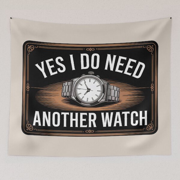Item preview, Timepiece Lover’s Vintage Humor Artwork designed and sold by WatchesAndMore.