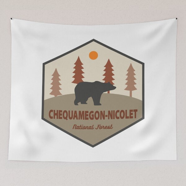 Item preview, Chequamegon-Nicolet National Forest Bear designed and sold by Esskay Designs.