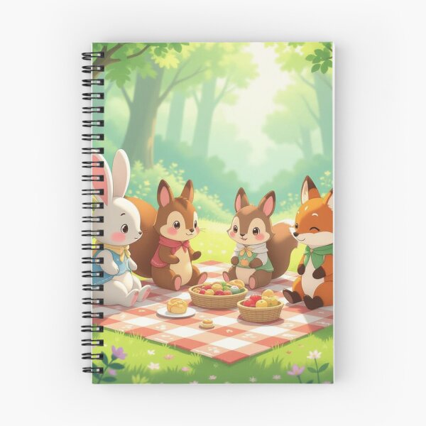 Item preview, Whimsical Forest Creature Picnic designed and sold by xArchGoDx.