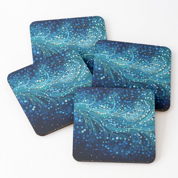 Item preview, Aboriginal Inspired Dot Art - Serenity Of Water designed and sold by GrinGalore.