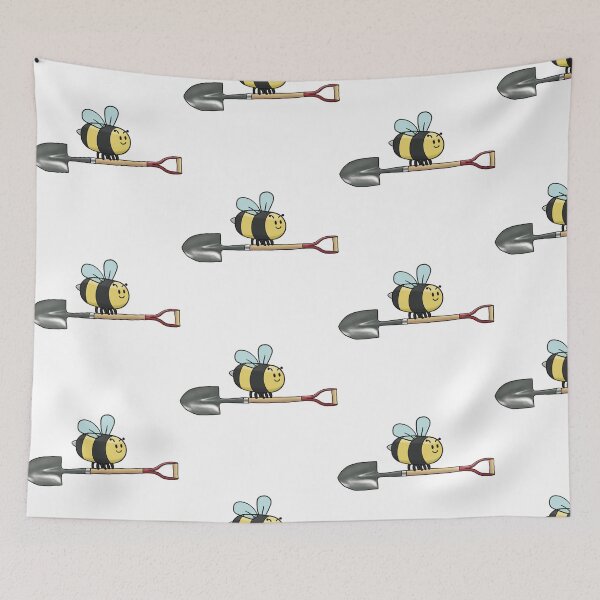 Item preview, Shovel Bee designed and sold by The Soapiest Goat.