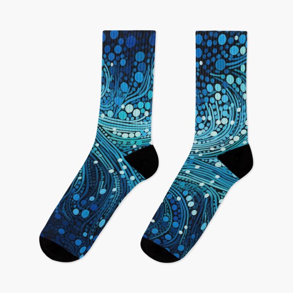 Item preview, Aboriginal Inspired Dot Art - Serenity Of Water designed and sold by GrinGalore.