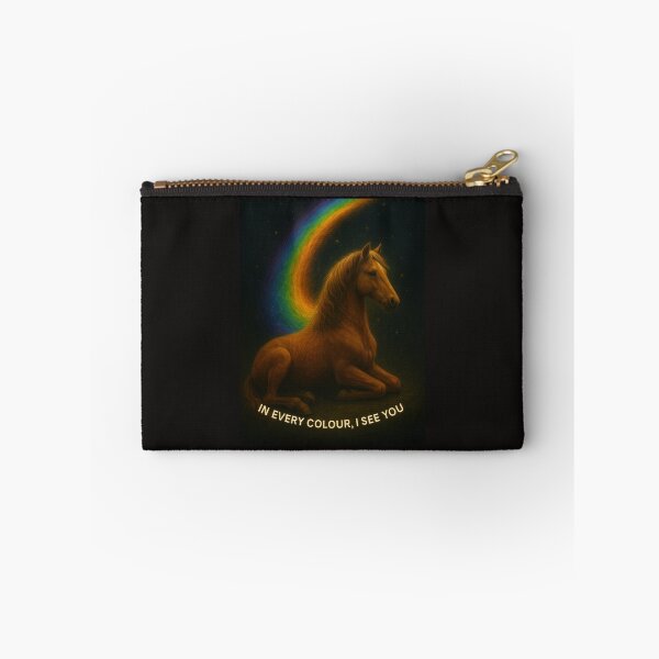 Item preview, “Rainbow Steed – In Every Colour, I See You (Horse)” designed and sold by GeoWild Designs.