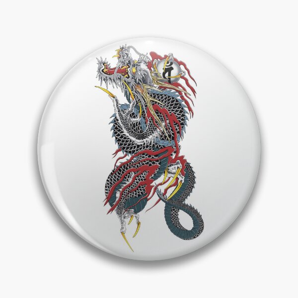 Item preview, Kazuma Kiryu dragon tattoo designed and sold by Deepwood.