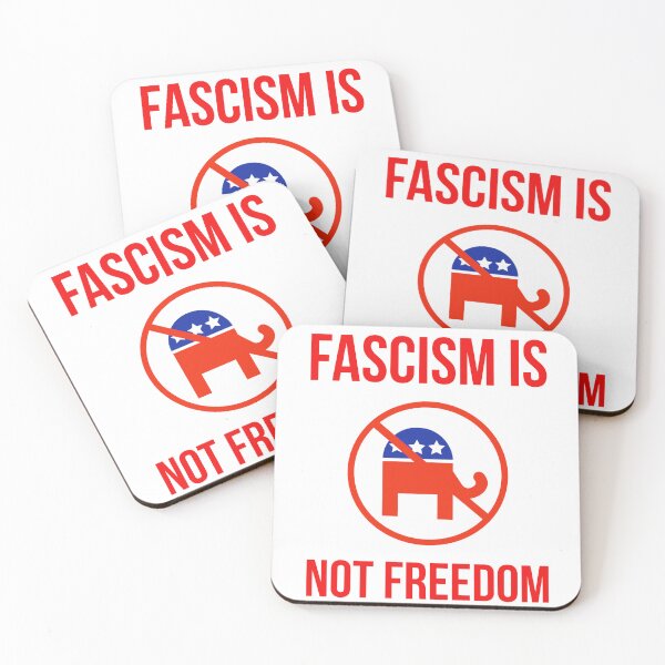 Item preview, Fascism is not freedom  designed and sold by Rachel the Artist .
