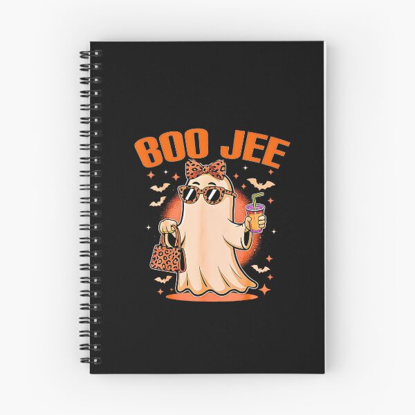 Item preview, Funny Boo JEE Ghost Leopard Print Spooky Vibes Halloween Women  designed and sold by FerminVigo.