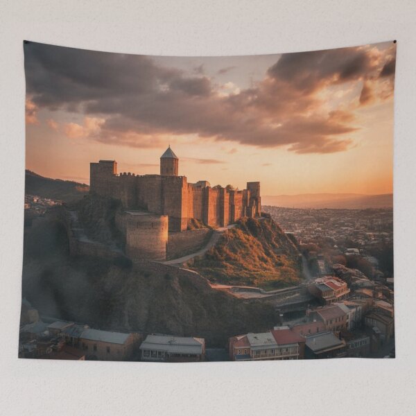 Item preview, Narikala Fortress – Tbilisi, Georgia designed and sold by TravelWish.