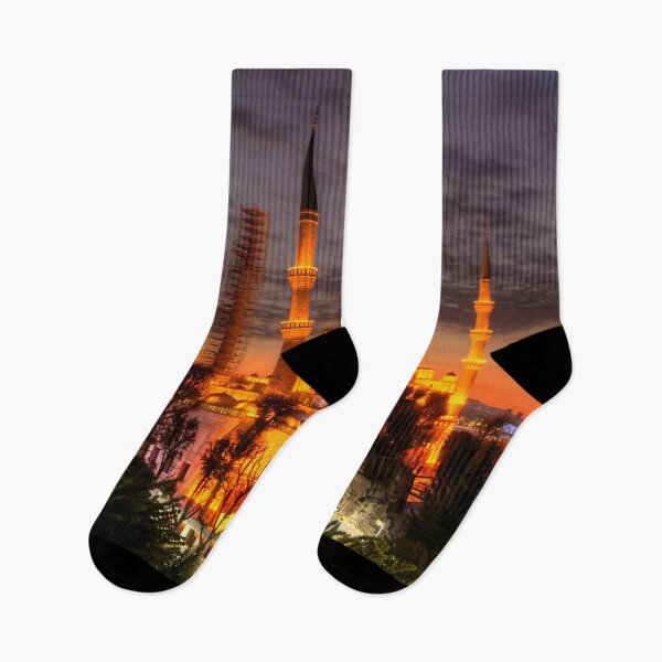 Item preview, The Blue Mosque at Sunrise  designed and sold by hawkie.