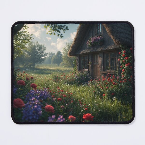 Item preview, Roseglen Cottage – Summer Bloom Sanctuary” designed and sold by NaomiRut.